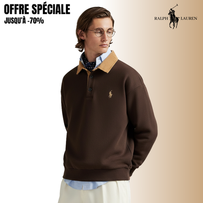 RL™ Prestige Edition – Sweat Col Contrasté