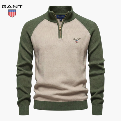 GANT™ Stickad tröja med half-zip