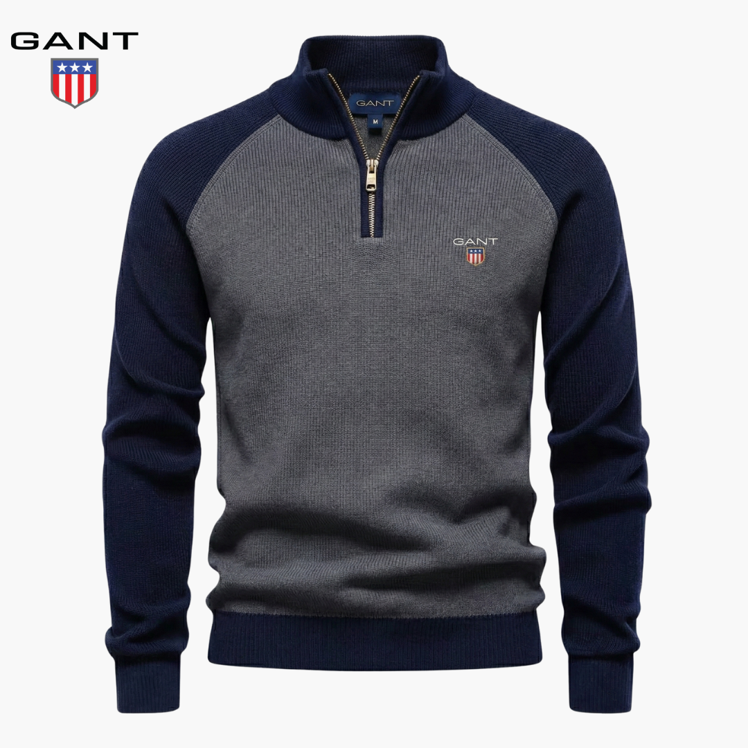 GANT™ Stickad tröja med half-zip