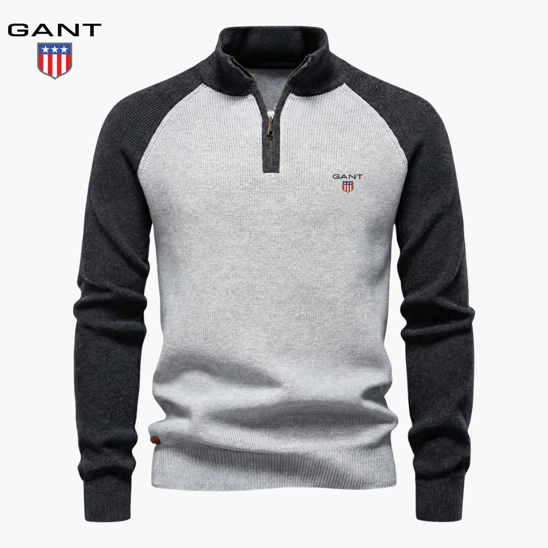 GANT™ Stickad tröja med half-zip