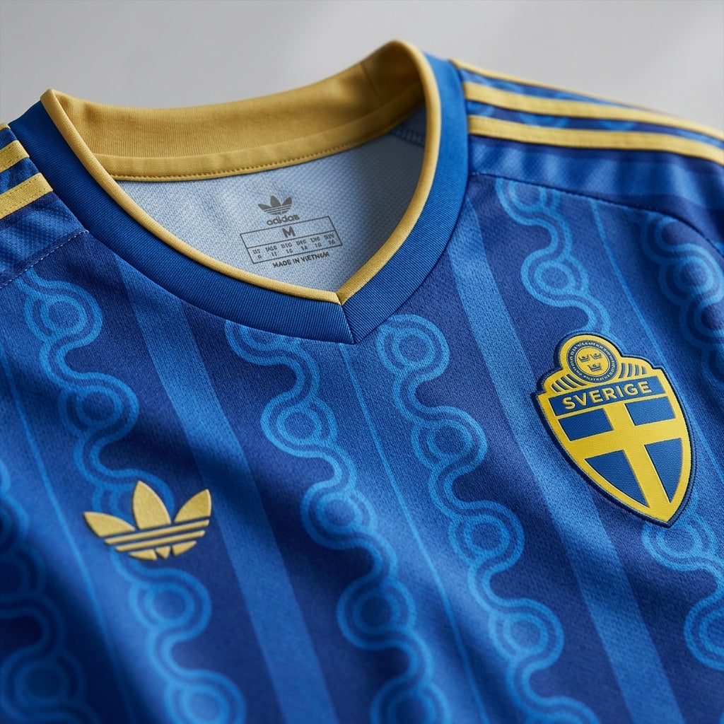 Sweden National Jersey - Custom Name & Number