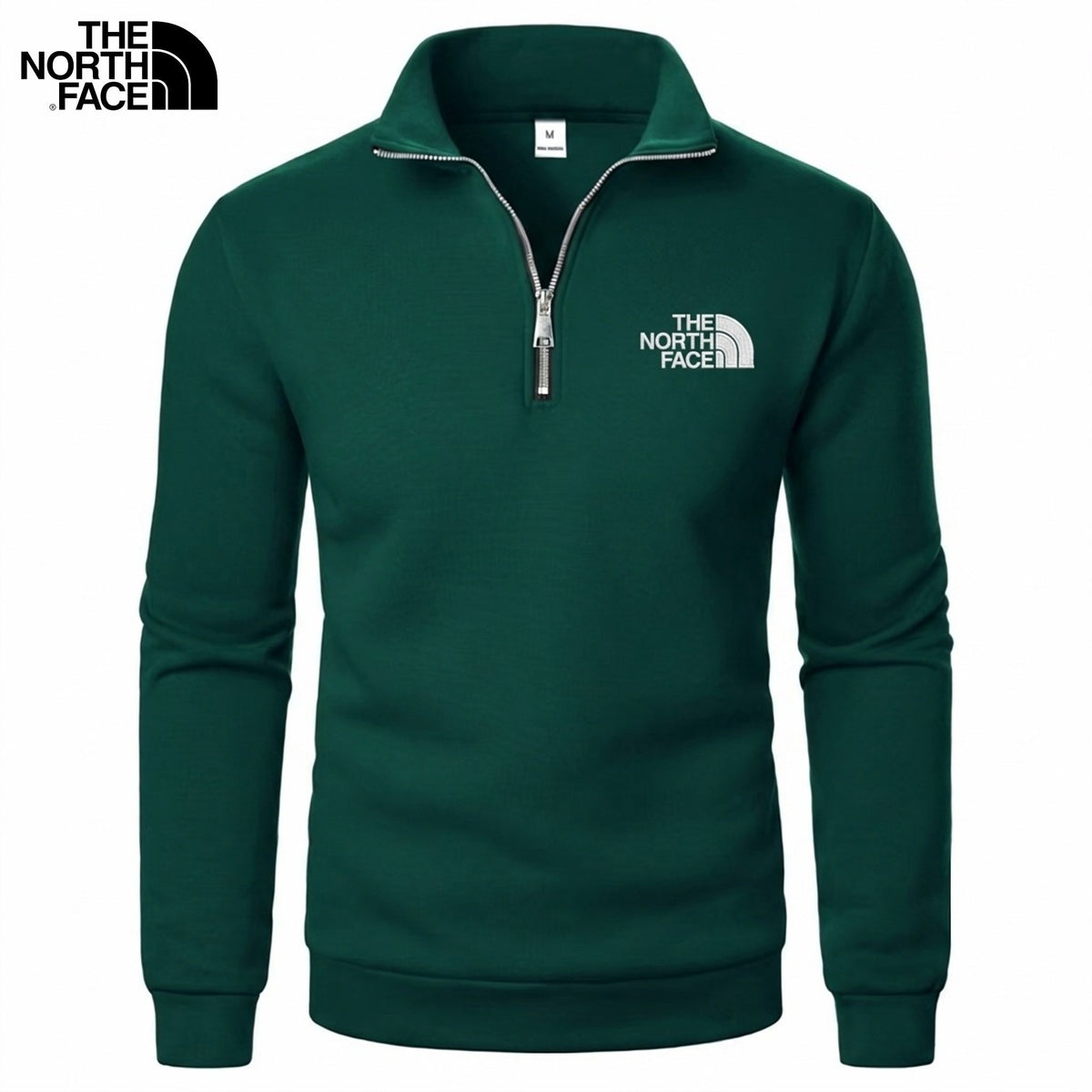 Dark Green - TNF™ | Men's Half-Zip Stand Collar Pullover