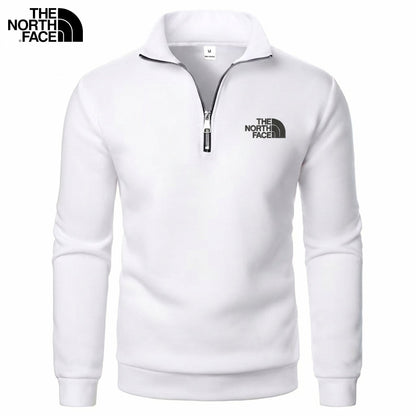 White - TNF™ | Men's Half-Zip Stand Collar Pullover